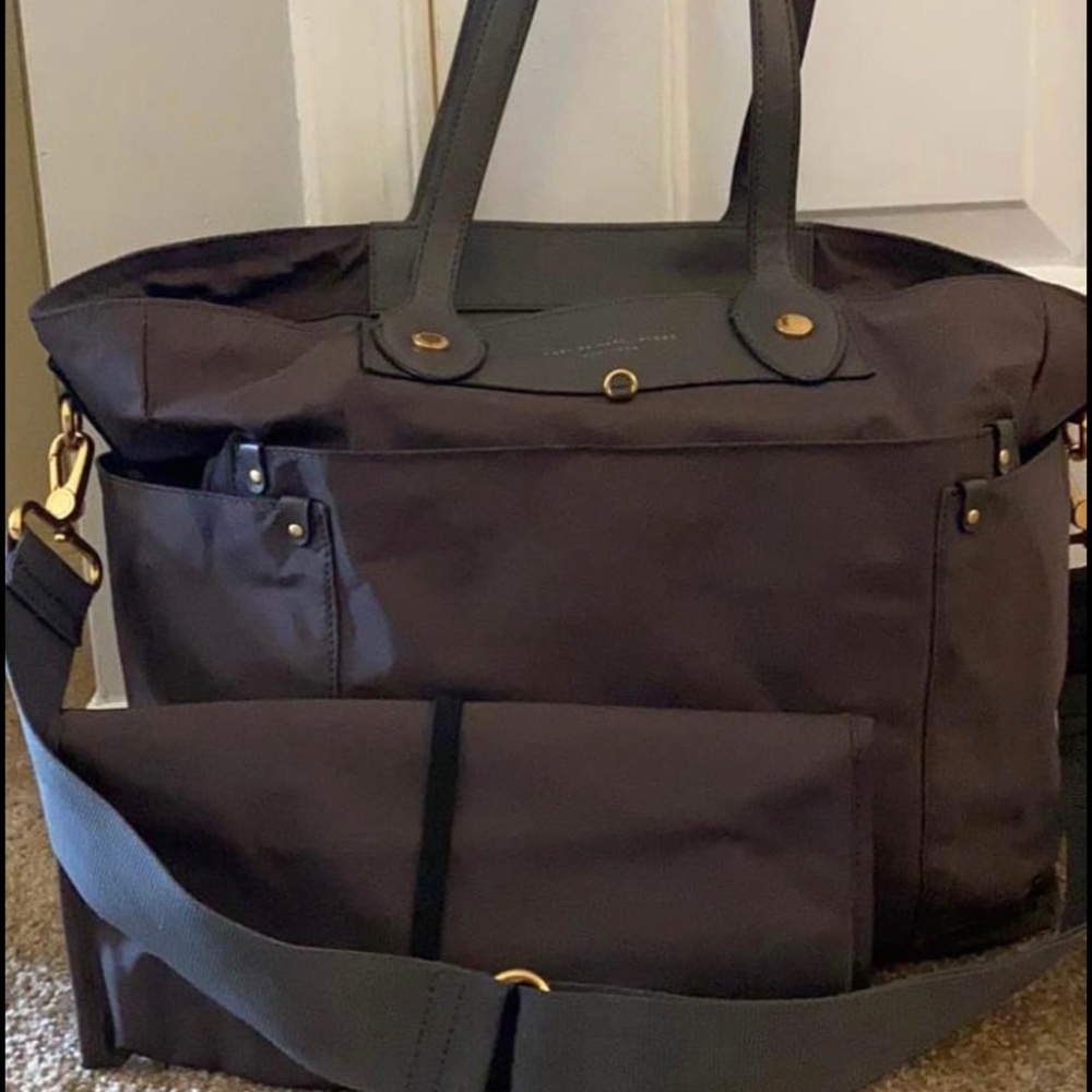 Marc Jacobs baby tote bag and changing mat